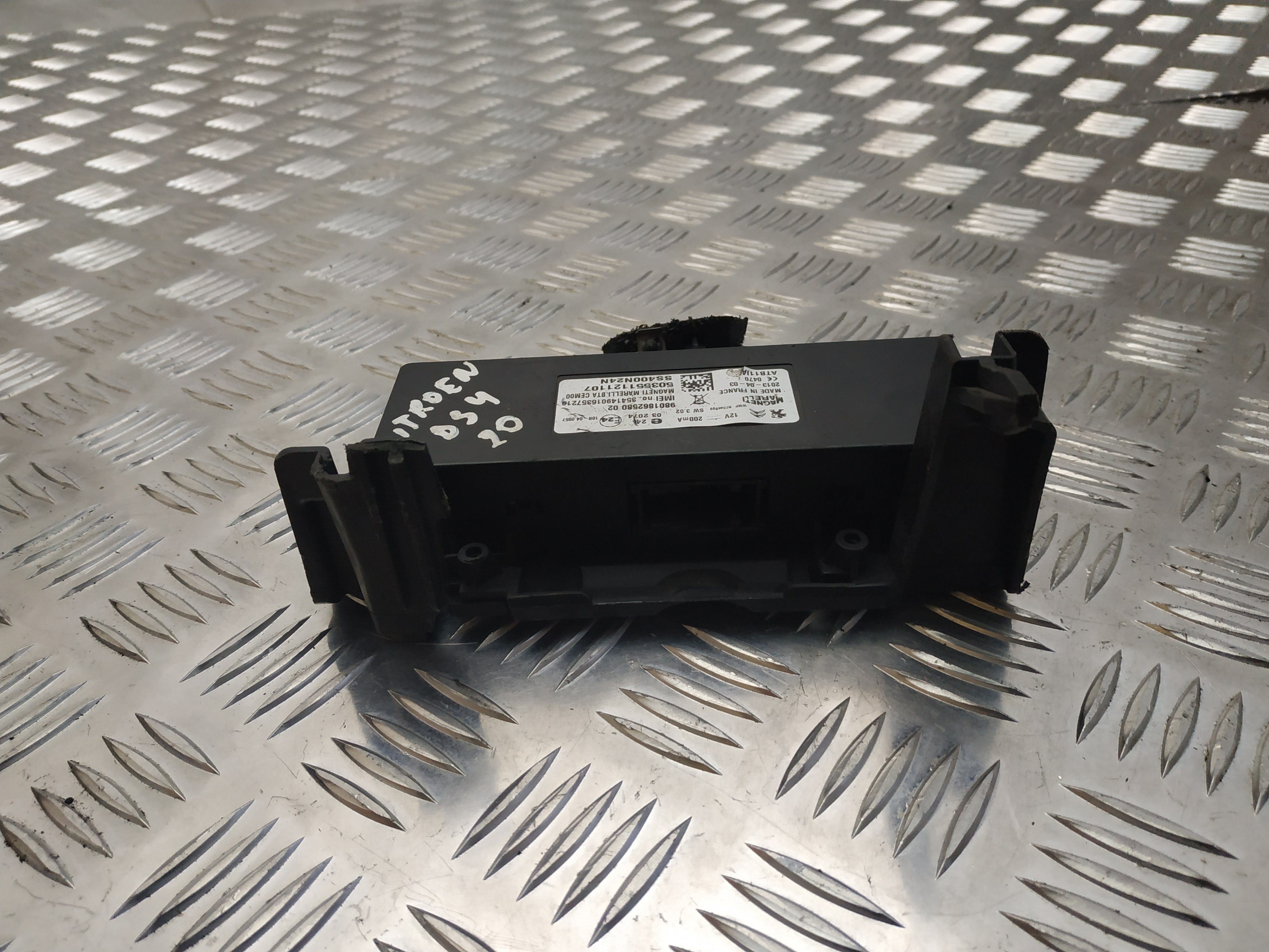 CITROËN DS3 Navigation Control Unit 9801862580 2012 eBay