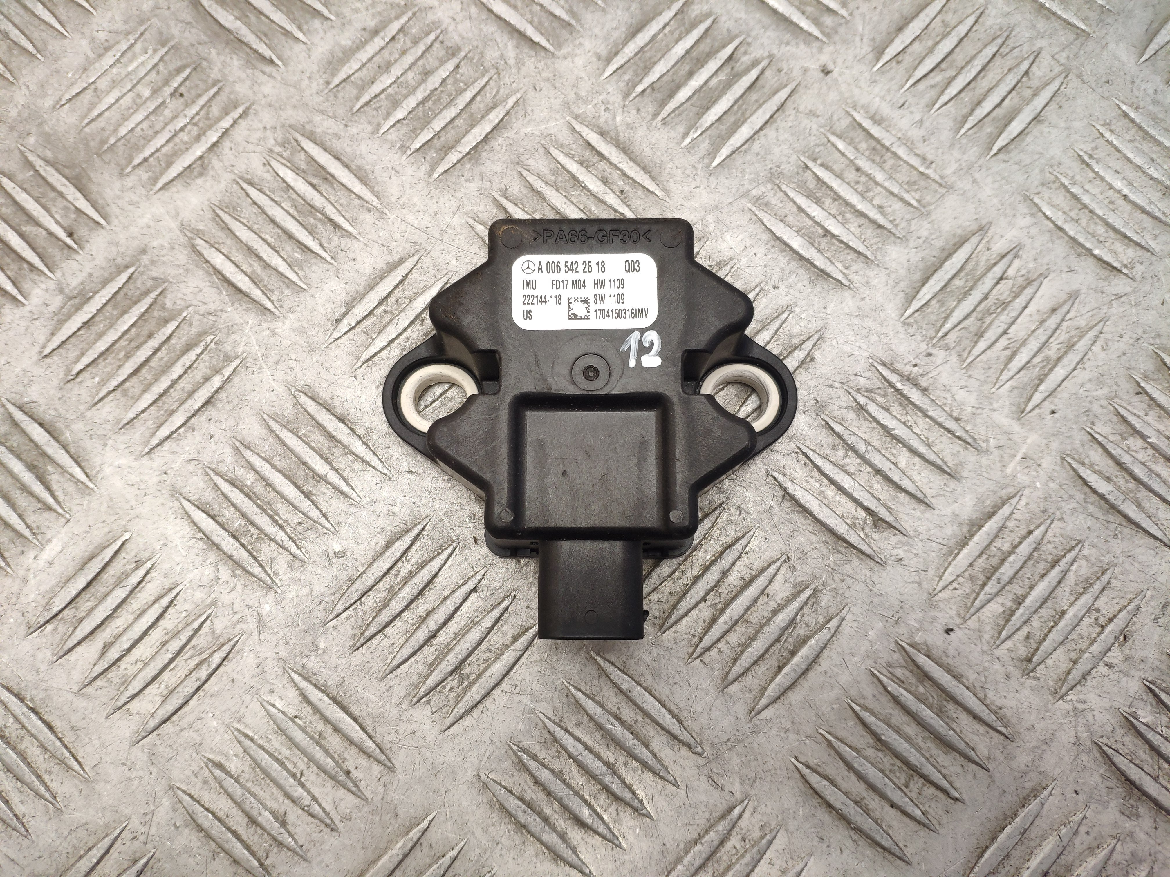 MERCEDES-BENZ GLE W166 Acceleration Sensor A0065422618 | eBay