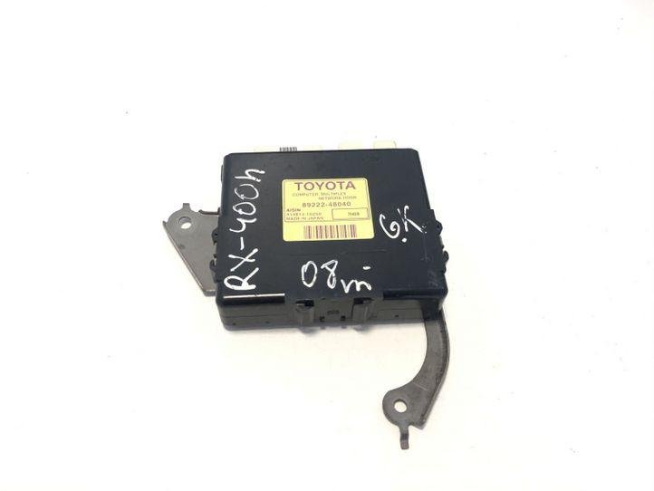 Lexus RX (L2) SUV 450h V6 24V VVT-i 4x4 (2GR-FXE) COMPUTER CENTRAL LOCKING 2008 8922248040 8922248040|LEXUS