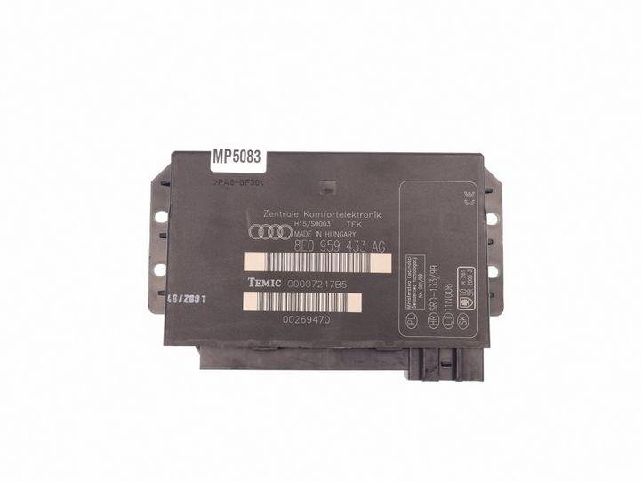 Audi A4 (B7) Sedan 2.0 TDI 16V (BRF) COMPUTER COMFORT 2008 8E0959433AG/00007247B5/00269470 8E0959433AG|AUDI