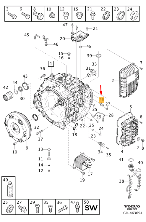 じん Original MOPAR Ignition coils - 98 086 536 80 | myparto