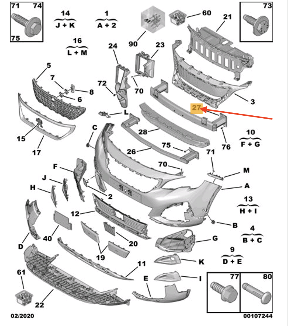 パーツ Peugeot Cylinder head cover PEUGEOT CITROËN OPEL 1,5 2644856 L1BZ
