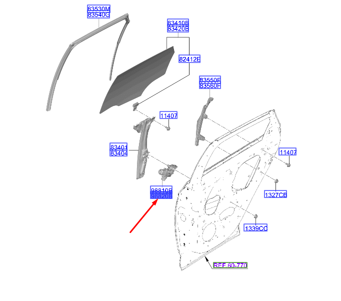 83460N7010 - HYUNDAI-image