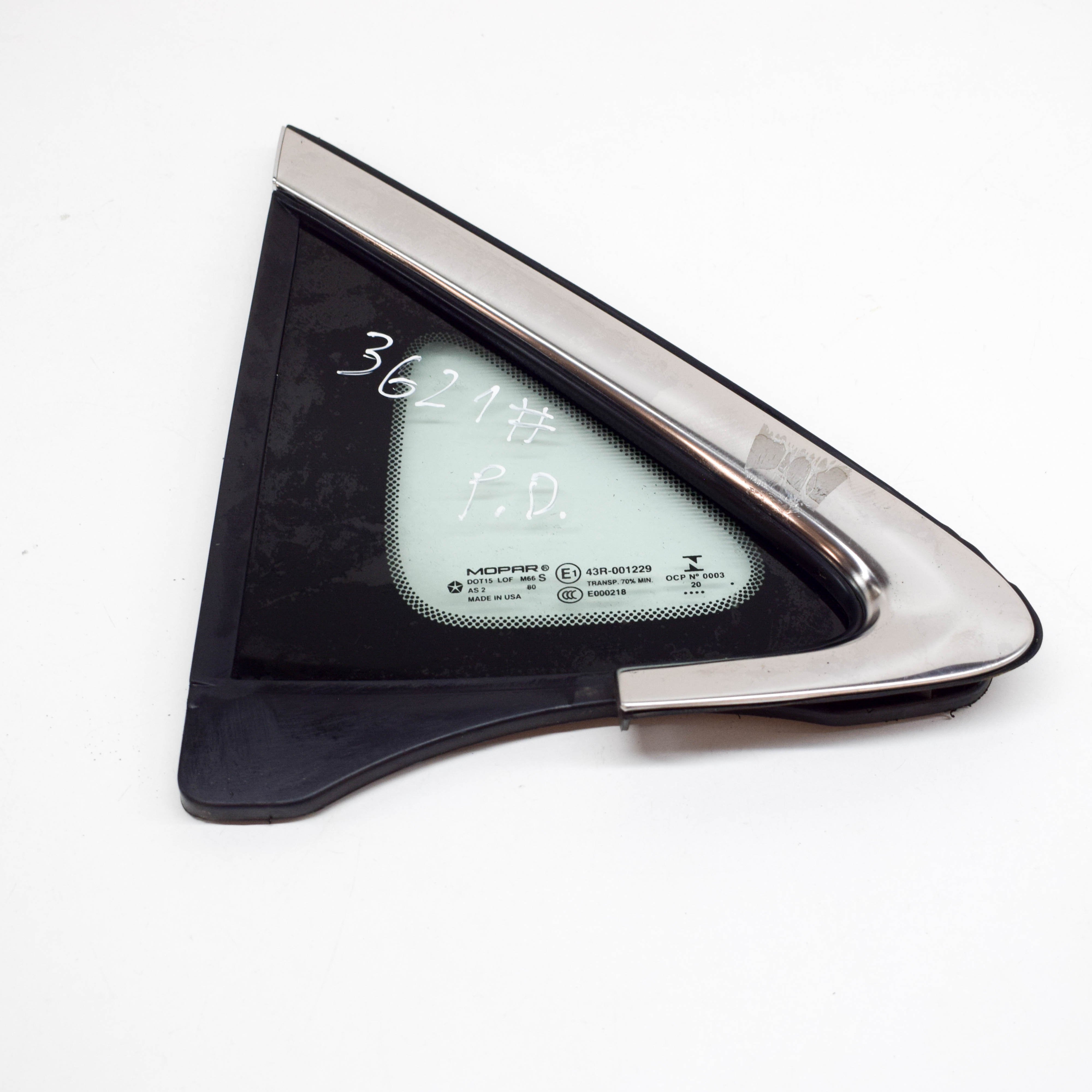 CHRYSLER PACIFICA Front Right Triangle Window AS2 68227746AE CHRYSLER PACIFICA Front Right Triangle Window AS2 68227746AE